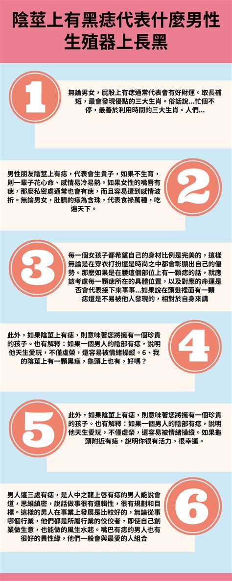 生殖器上的痣|生殖部位長痣正常嗎？需要頻繁就醫嗎？